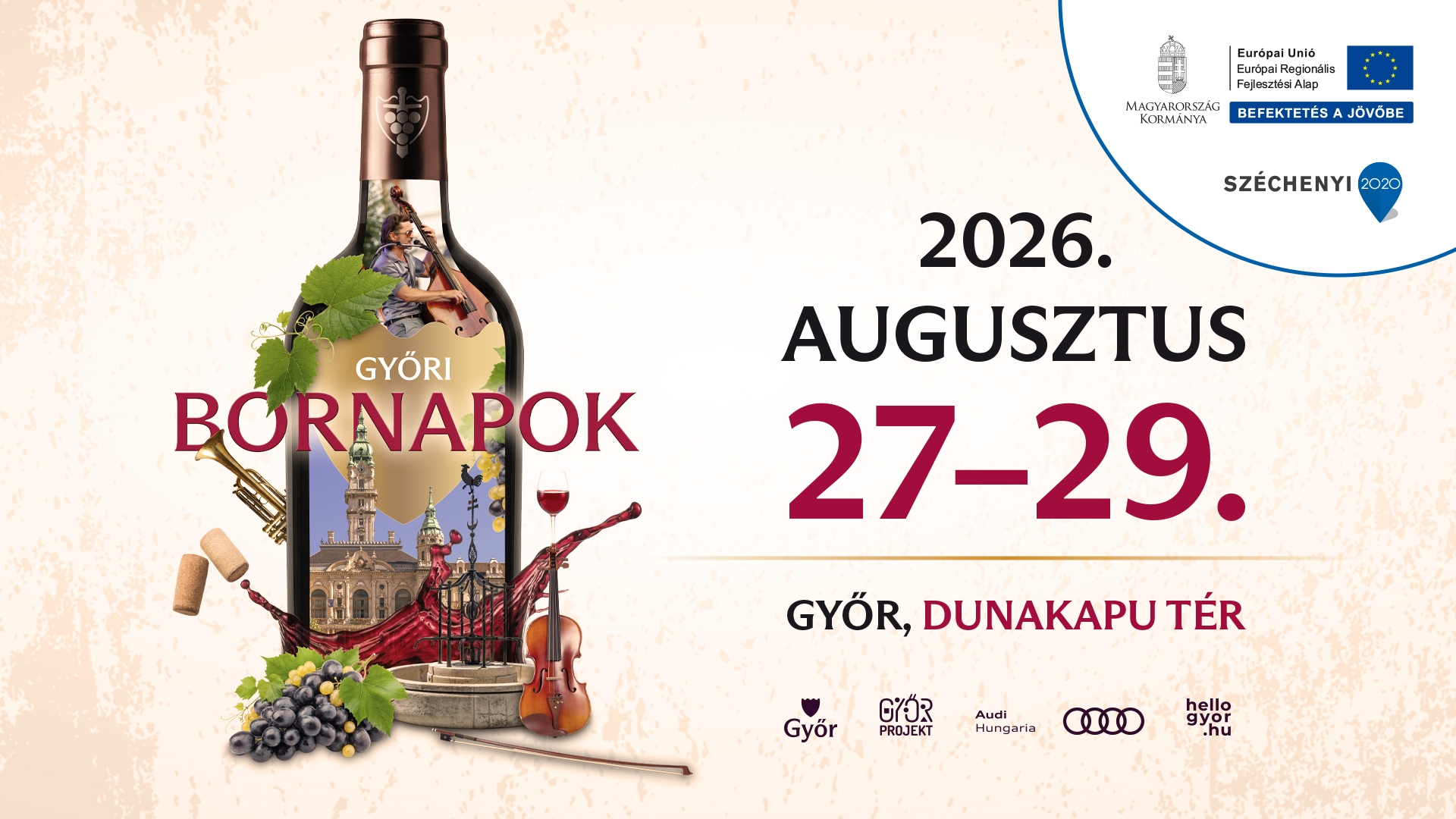 Találkozzunk a Győri Bornapokon!